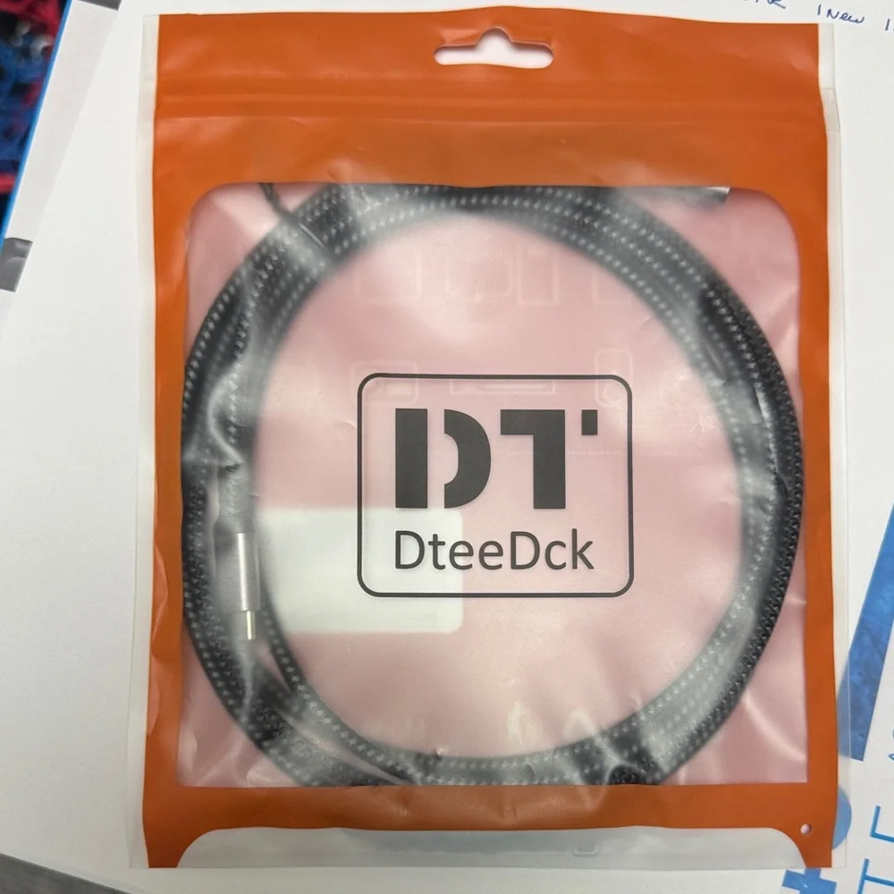 DteeDeck Braided usb c extension cable 6.6ft